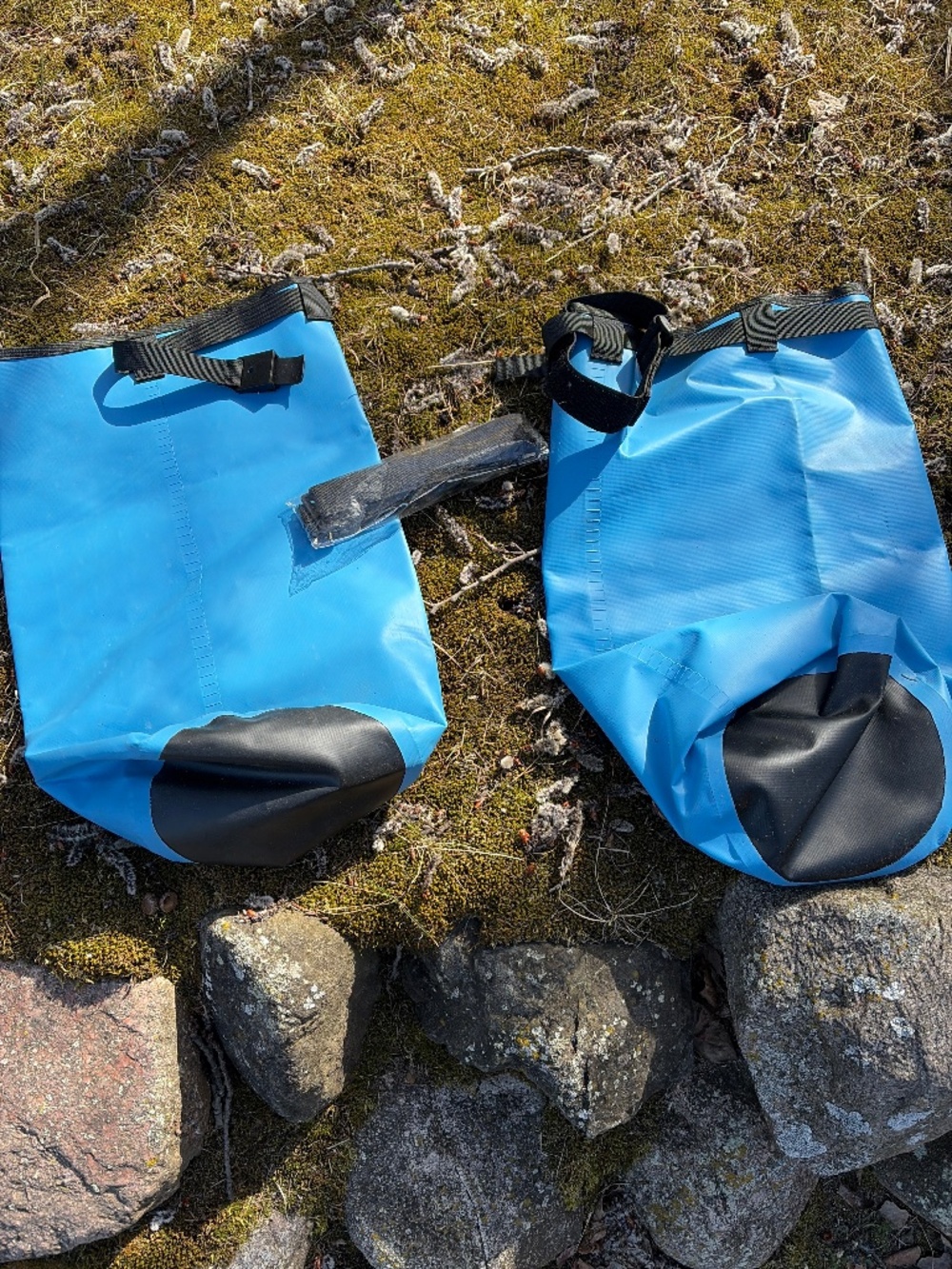 Horse soaking boots with strap never used